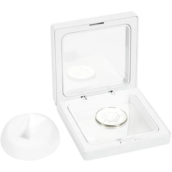 Mince Display Box - Sada 10 3D Plovoucí Rám Displeje Držák je Zkratka pro Challenge Mincí, AA Medailony, Šperky