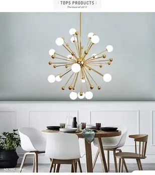 Moderní Led Vnitřní Lustry Osvětlení Obývací Pokoj Kuchyně Domova Závěsné Svítidlo Zlaté Značkové Svítidlo Svítidlo