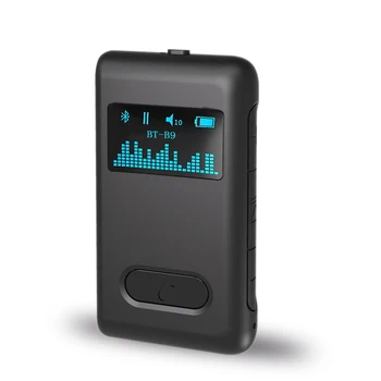Mpow BH298 Bezdrátové Bluetooth 5.0 Audio Přijímač 15h Hrací Doba 30 m/66ft Provozní Rozsah Pro AUX Auto Kabelové Sluchátka/Sperakers