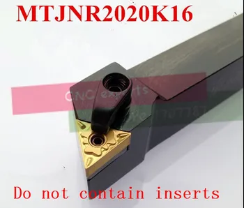 MTJNR2020K16 Vyměnitelné Vnější soustružení nástroj držitele,CNC Soustružení Nástroj, Fréza,Soustruh Držák nástrojů Pro TNMG160404/08
