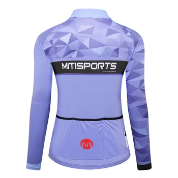 MTSPS Ženy Cyklistika Jersey Oblečení Mtb Cyklistické Oblečení Ciclismo Jersey Venkovní Sportovní oblečení Dlouhý Rukáv Jarní Cyklistické Oblečení