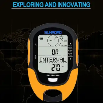 Multifunkční Elektronické GPS, Beidou Systém Výškoměr s Kompasem oválný pěší Turistika Horolezectví, Kempování Zařízení, Příslušenství