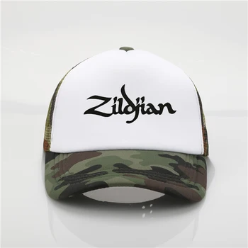 Módní klobouky Zildjian Baseball Cap Pánské Dámské Letní sluneční klobouk Nastavitelný Snapback Čepice graffiti kšiltovka