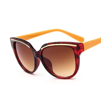 Módní Luxusní Kolo Gradient Cat Eye Sluneční Brýle, Ženy, Rám 2020 Retro Značky Značkové Sluneční Brýle Trendy Velkoobchod