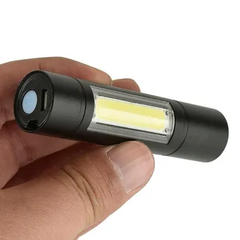 Nabíjecí svítilna XP-G Q5 Zoomovatelný Bodové světlo Mini led výkonná Svítilna Pochodeň Lampa, Nastavitelné Vodotěsný Pro Venkovní