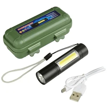 Nabíjecí svítilna XP-G Q5 Zoomovatelný Bodové světlo Mini led výkonná Svítilna Pochodeň Lampa, Nastavitelné Vodotěsný Pro Venkovní