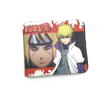 Naruto Uzumaki Karikatura Peněženka Anime Hatake Kakashi Peněženka s Držitelem Karty Mince Kabelku Dárek