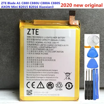 Nové 2800mAh Li3928T44P8h475371 Baterie Pro ZTE Blade A1 C880 C880U C880A C880S AXON Mini BB2016 Xiaoxian3 Baterie