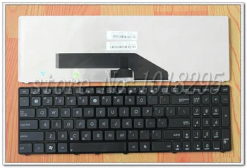 NOVÉ anglické klávesnici notebooku PRO ASUS K50 K50IN K61 K50X K50A K50AB K50ID NÁS klávesnice s rámem