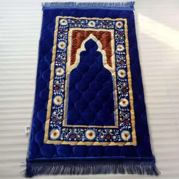 Nové Islámské Muslimské Modlitební Rohož Modlitební Kobereček ne, něco Tapete Banheiro Islámské Modlí koberec Koberec 80*120cm
