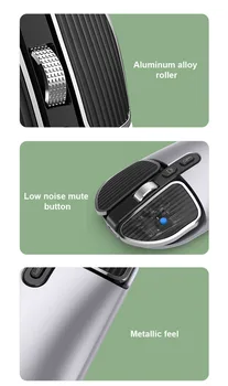 NOVÉ M203 1600 DPI s Vysokým Rozlišením Bezdrátové Myši Bluetooth Dual-mode Stolní Počítač, Notebook, Home Office Silent Mouse Nabíjení