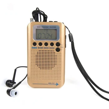 Nové Multifunkční Full Band Radio FM/AM/SW/Vzduch/VHF Příjem Přenosné Rádio DOM668