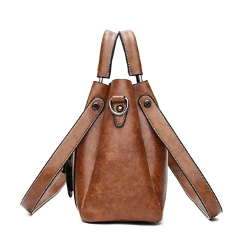 NOVÝ 2018 Ženy Messenger Bag Vintage Taška přes Rameno Ženy Kabelky Návrhář výška kvalitní PU Kůže Dámské Kabelky Sac hlavní