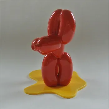 Nový Americký Pryskyřice Řemeslné PEEPEK Na Čůrání Balón Umění Psa Sochařství Sběratelskou Obrázek Art Svatební Dekorace M5447