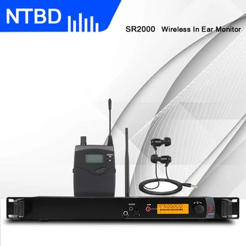 NTBD Jevištní Výkon, Zvuk, Vysílání SR2000 Profesionální Bezdrátové V Ear Monitor Systém Jeden Vysílač Původní Zvuk