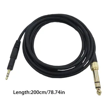 Náhradní Kabel Pro Audio-Technica ATH-M50X M40X M60X M70X Sluchátka 6,35 mm