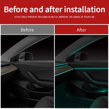 Okolního světla v autě pro Tesla model 3 doplňky/car accessories model 3 tesla tři tesla model 3 carbon/příslušenství