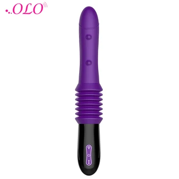 OLO Sex Stroj, Automatické Teleskopické Stimulace Korálek Dildo Vibrátor Sexuální Hračky pro Ženy, Ženské Masturbace