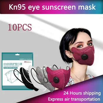 Opakovaně KN95 Valved Masky Maska na Obličej Respirátor kn95Face Maska 4 Vrstvy na Ochranu Proti prachu Maska na Obličej Chránit