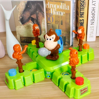 Opička ukradl banán zlaté mince desktop soutěžní hra puzzle rodič-dítě interaktivní hračka rodinná párty hra