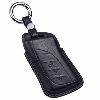 Originální Kožené Auto Klíč Kryt Pouzdro Pro LEXUS ES Z10 UX AA1 AH1 LS F5 ES300h ES350 ES200 ES260 LS350 LS500h Fob Klíč Auto-Styling