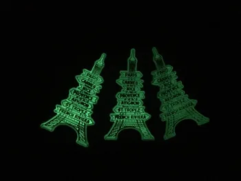 Paříž Eiffelova Věž, Francie, 2D Injekce Iridescence horké ražby, světelný magnety na Lednici ,Suvenýry lednička magnet