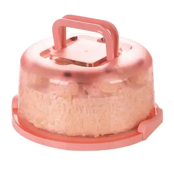 Plastový Košíček Kontejner Kapesní Narozeniny Přenosný Dort Úložný Box Cake Box Kuchyň Nástroj Odolné