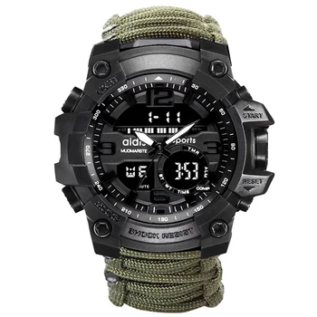 POMOCI značky muži sportovní hodinky vodotěsné vojenské LED digitální quartz elektronické děti hodinky muži hodiny relogio masculino