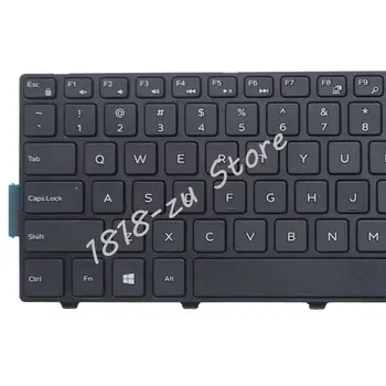 Pro Dell Inspiron 15 Řady 5000 15 5551 5552 5555 5558 5559 7559 klávesnice, US rozložení, černá barva s podsvícením klávesnice