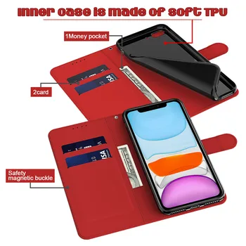 Pro Funda Xiaomi Redmi 9C Případě Redmi 9c Kožené Pouzdro sFor Coque Xiomi Redmi 9C 9 C Kryt Flip Wallet Držitele Karty Telefon Případech