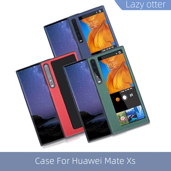 Pro Huawei Mate X XS Sklouzl Okně Případě Originální Kožené Rozkládací Pouzdro Pro Huawei Mate X XS