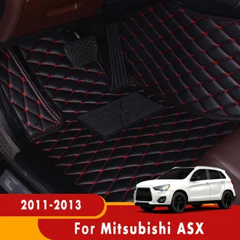Pro Mitsubishi ASX 2013 2012 2011 Auto Podlahové Rohože Vlastní Koberce, Koberečky Auto Interiérové Doplňky Nohy Podložky Protecter Dekor