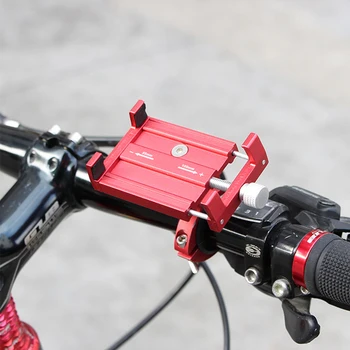 Pro Telefon GPS Bicycle Mount Motocykl Stabilní Držák Odolný Klip Na Držák Telefonu Hliníkové Slitiny