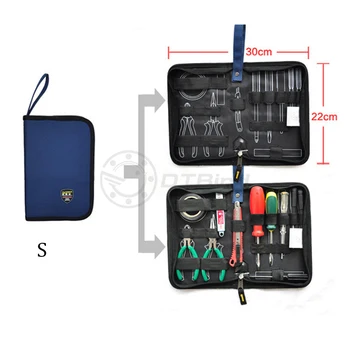 Profesionální Elektrikáři Tool Bag Tvrdé Desky Kit Tool Bag Sada Skladování Vodotěsné Multifunkční Oxford Plátno