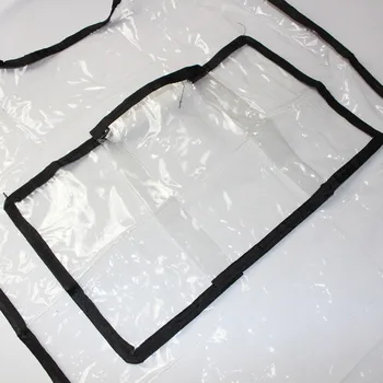 PVC Multifunkční Skladovací Vak Auto Seat Back Protector Prach-důkaz Děti Kop Mat Skladování Taška