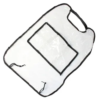 PVC Multifunkční Skladovací Vak Auto Seat Back Protector Prach-důkaz Děti Kop Mat Skladování Taška