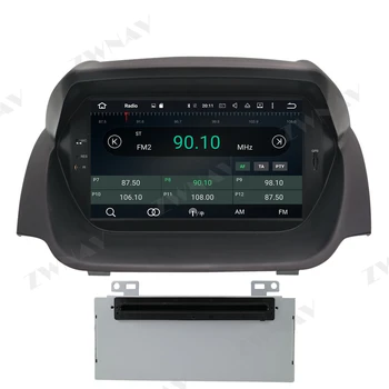 PX6 DSP Android 10.0 Auto Multimediální Přehrávač Pro Ford Fiesta 2013-2016 GPS Navi Rádio navi stereo wifi, Dotykový displej hlavní jednotky