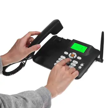 Přenosný Bezdrátový Bezdrátový Telefon GSM Stolní Telefon na SIM Kartu Mobilního Stolního Telefonu Pevné sítě Pevné SNS Telefon Home Office 2G