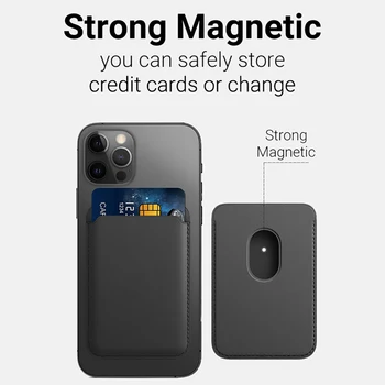 Přenosný Telefon, Peněženku Karty, Solno Bag pro iPhone 12 Pro Max Mini Bezpečné Magnetické Módní Pouzdro na vizitky pro iPhone12 Mini Fundas Coque