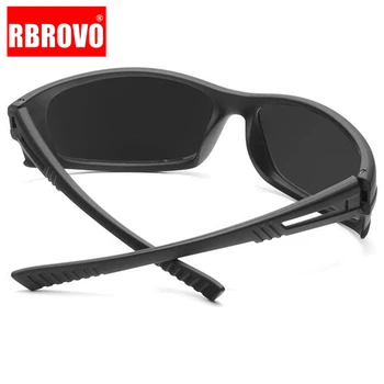 RBROVO 2021 Jízdy sluneční Brýle Muži Venkovní Vysoce Kvalitní Polarizační Sluneční Brýle Značky Návrhář UV400 Klasický Vintage Brýle