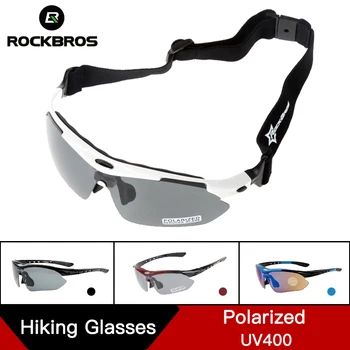 ROCKBROS pěší Turistika Brýle Polarizované sluneční Brýle Muži Taktické Střelecké Brýle Rybaření, Lezení Sportovní Brýle UV400 Cyklistické Brýle