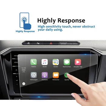 RUIYA Screen Protector Pro Passat B8 9.2 Inch 2018 Auto Navigační Displej Auto Interiér Ochránit Příslušenství