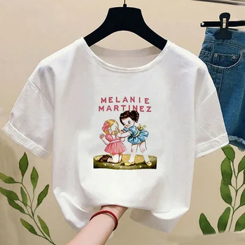 Ry Baby T-shirt Ženy Melanie Martinez Tisk T Košile Harajuku Tumblr Letní Krátký Rukáv T Shirs Ležérní korejský Vrcholy