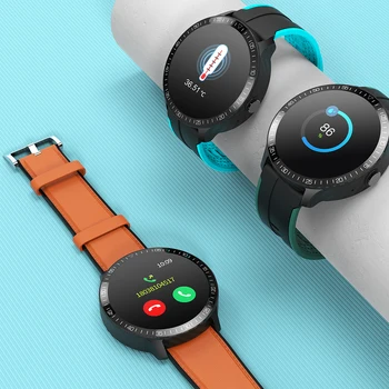 SENBONO 2020 Nové Smartwatch Teploměr Sport Chytré Hodinky Fitness Tracker Bluetooth Volání Plné Dotykové Obrazovky Hodiny pro Android IOS