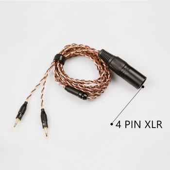 SIVGA 6N Jeden Krystal Mědi OCC 4.4 mm/6,35 mm/ 4 PIN XLR Samec Audio Kabel