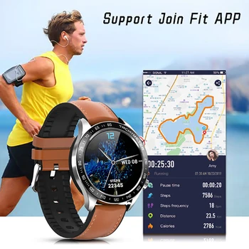SMAWATCH R5 Smartwatch Muži Ženy IP68 Vodotěsné Slitiny Full Screen Touch Venkovní Sportovní Fitness Chytré Hodinky
