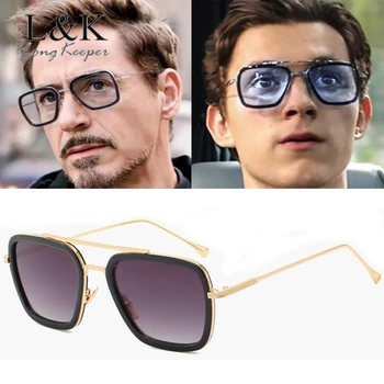 Steampunk Brýle Muži Tony Stark, Iron Man Brýle Retro Vintage Brýle Parní Punk Brýle UV400 Oculos De Sol