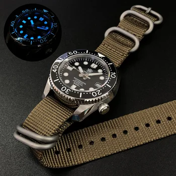 STEELDIVE mužů potápěčské hodinky pánské automatické mechanické hodinky 200m vodotěsné náramkové hodinky Švýcarsko světelný sapphire NH35 hodiny