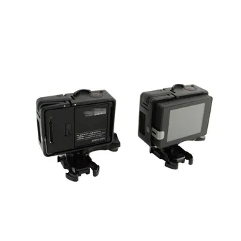 Suptig Příslušenství Pro Gopro Hero 3/3+/4 Standardní Ochranný Rám(Kamera+LCD BacPac/Battery BacPac) + UV Filtr Objektiv Mount Kit