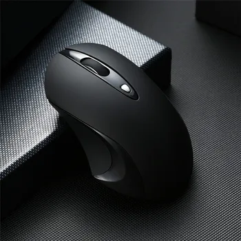 Tichá Bezdrátová Myš 2.4 G Ergonomické Myši 1600DPI Bezhlučný Tlačítko Optické Myši Počítačová Myš s USB Přijímač Pro PC Laptop